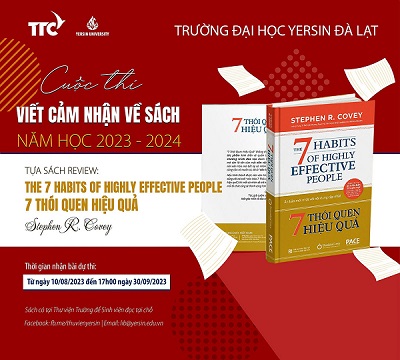 CUỘC THI VIẾT CẢM NHẬN SÁCH NĂM HỌC 2023 - 2024
                                        